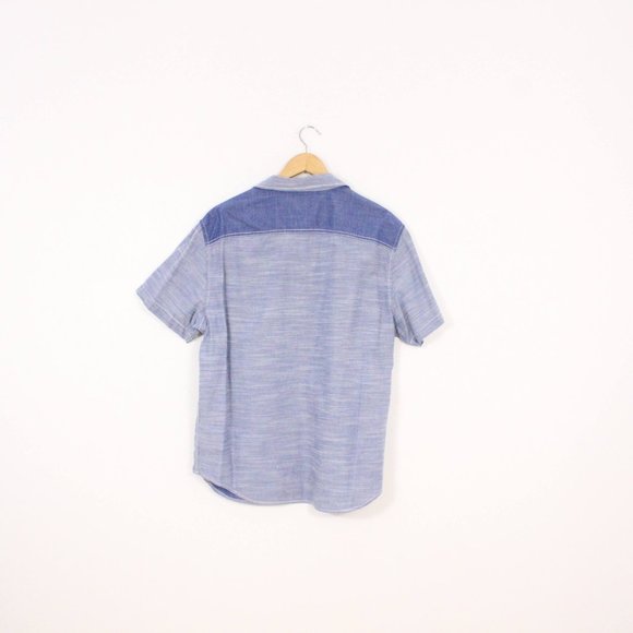 Helix Collared Short Sleeve Button Up - Picture 2 of 3